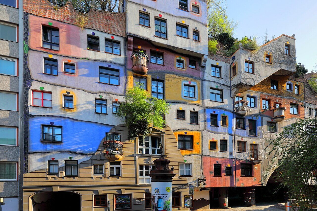 Das Hundertwasserhaus in Wien