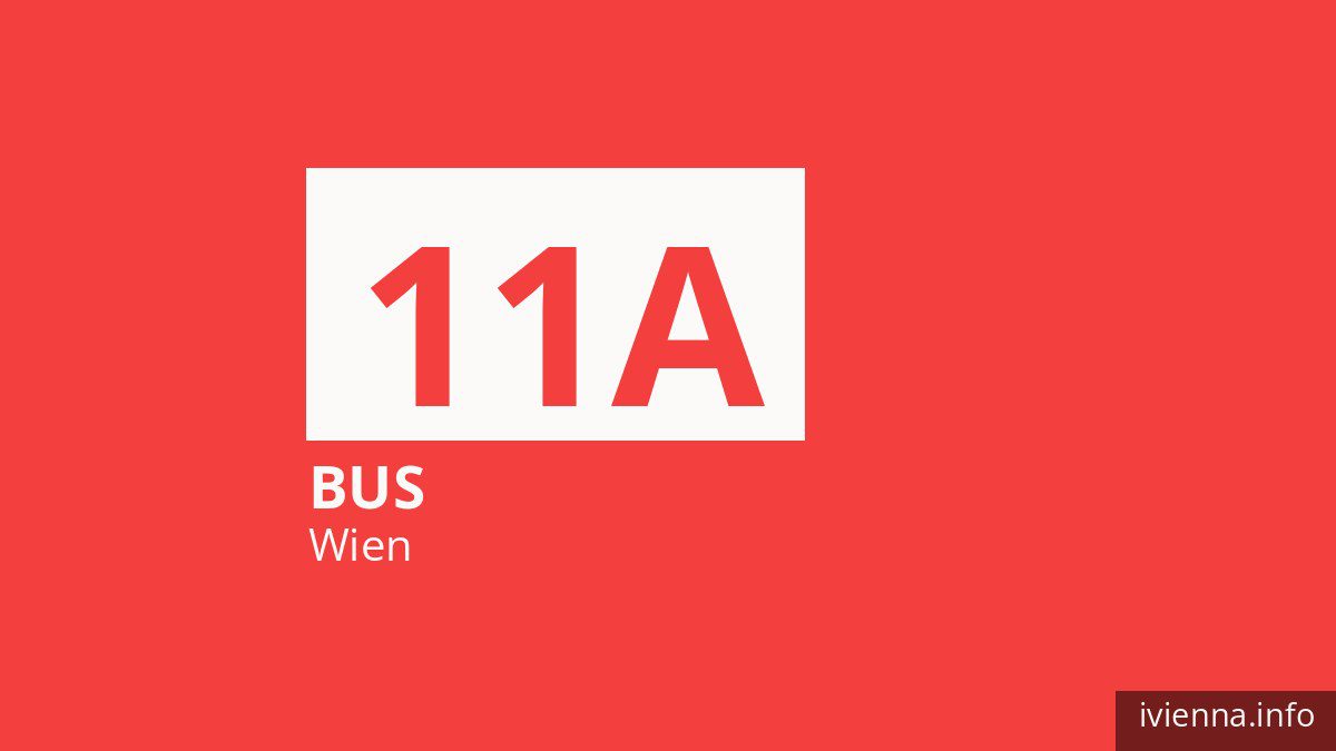 Bus 11A in Wien