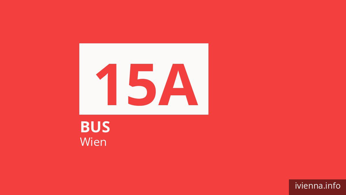 Bus 15A in Wien