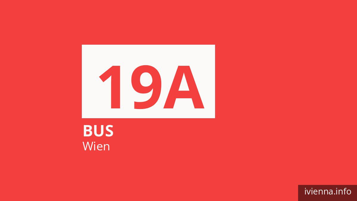 Bus 19A in Wien