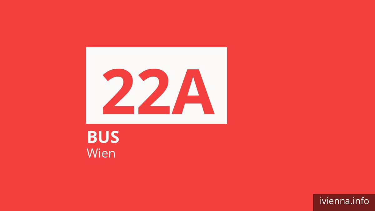 Bus 22A in Wien