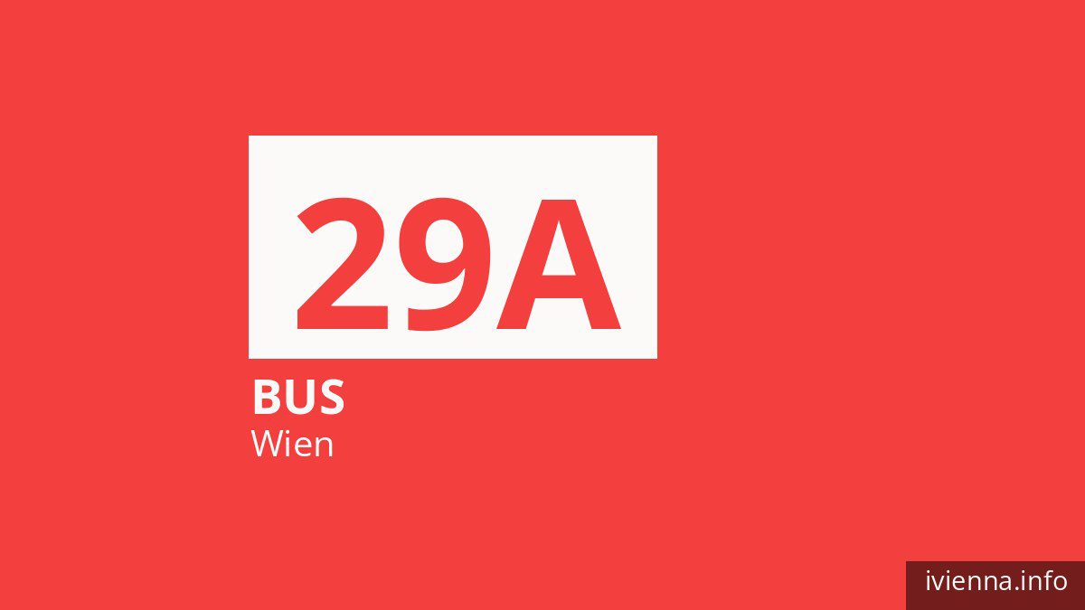 Bus 29A in Wien