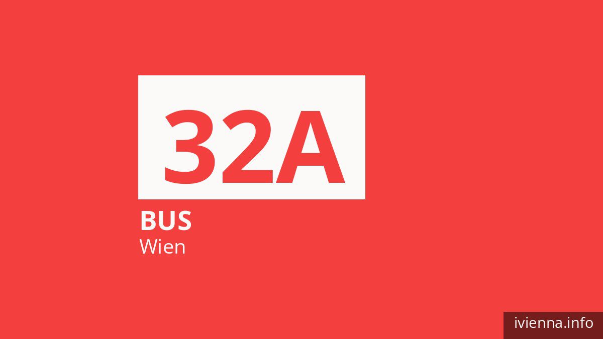 Bus 32A in Wien