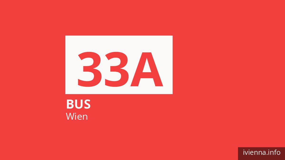 Bus 33A in Wien