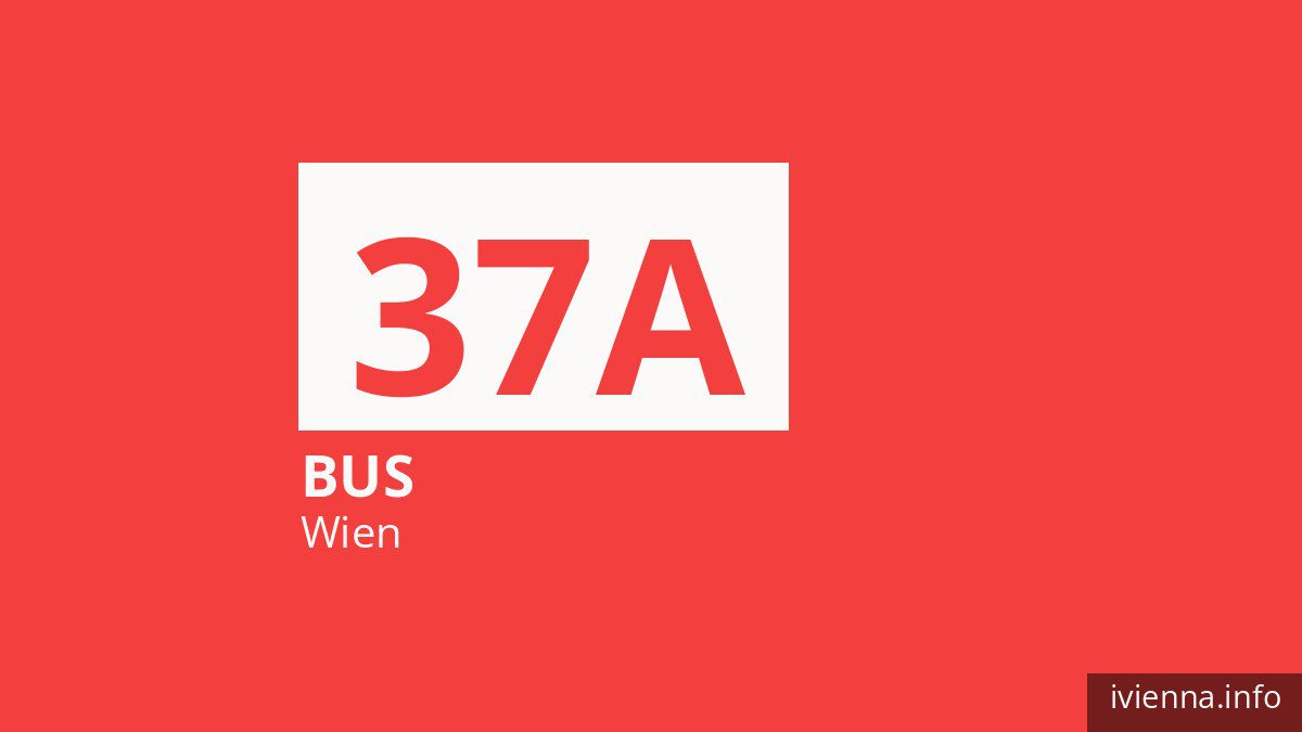 Bus 37A in Wien