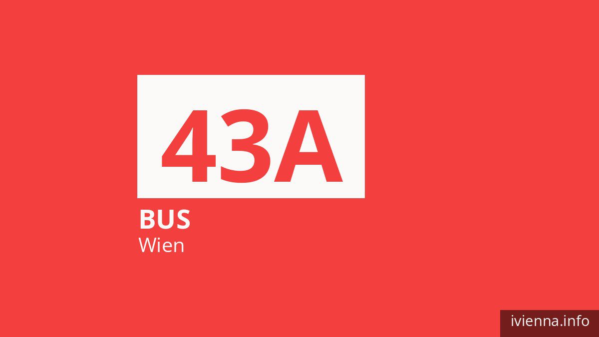 Bus 43A in Wien