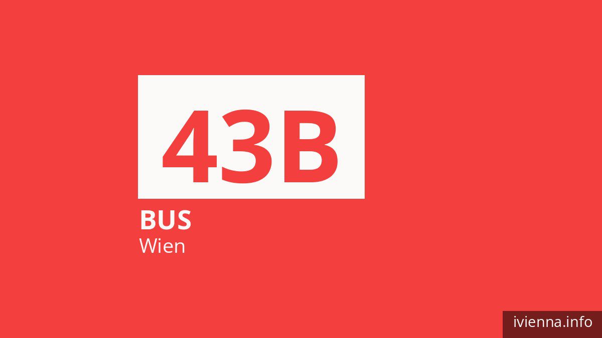 Bus 43B in Wien