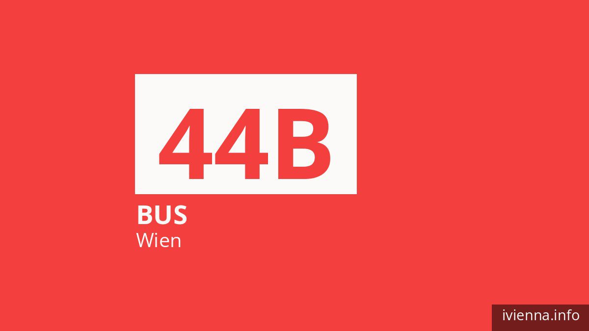 Bus 44B in Wien