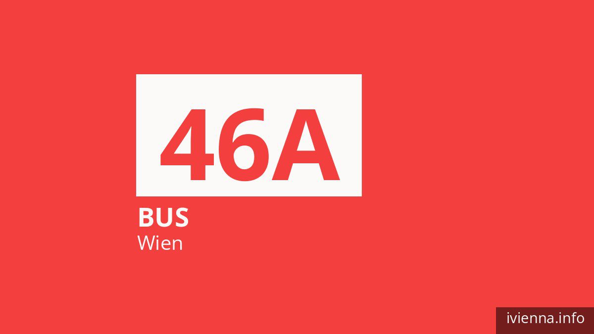 Bus 46A in Wien