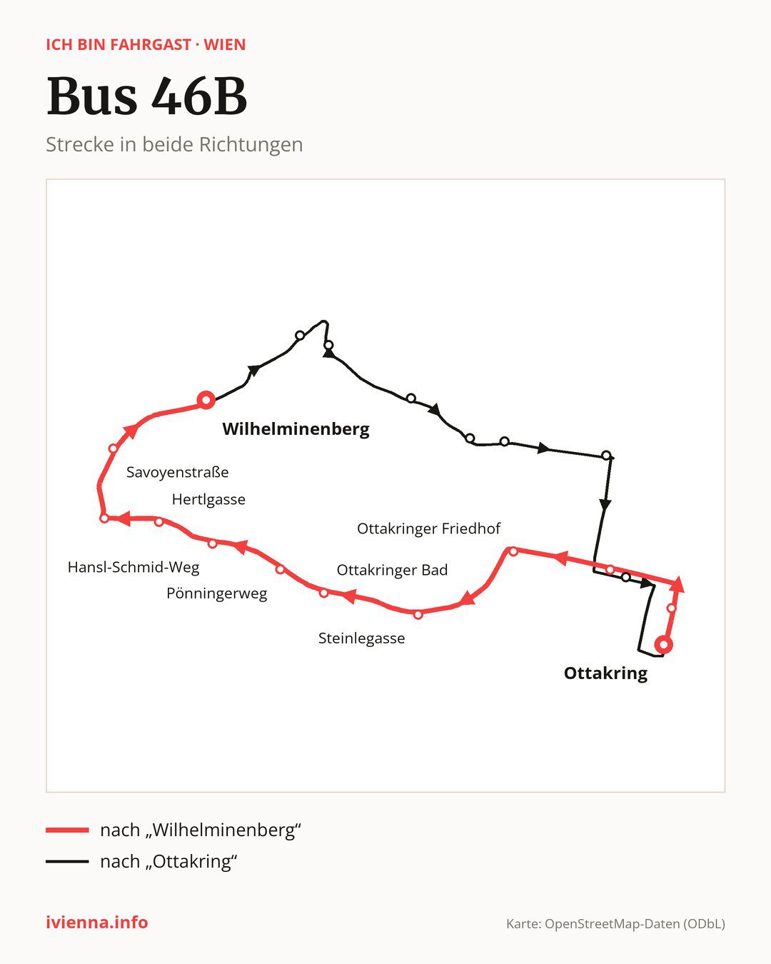 Bus 46B in Wien