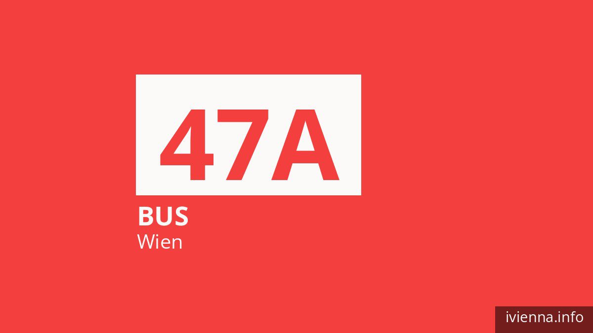Bus 47A in Wien