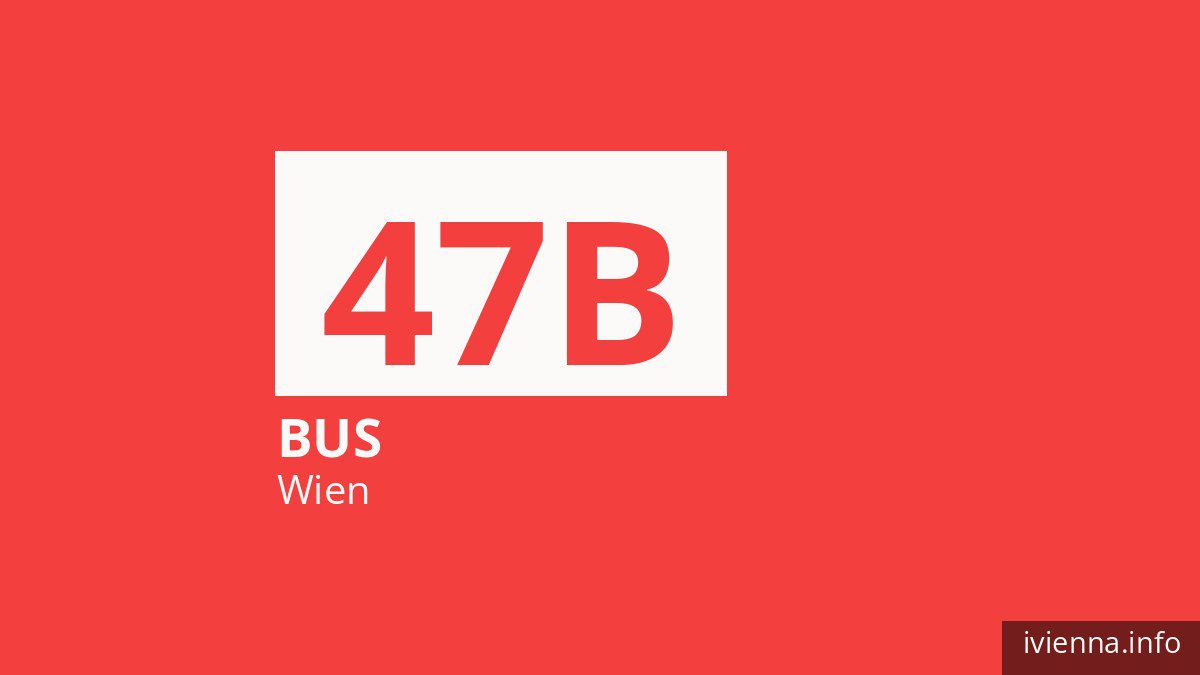 Bus 47B in Wien