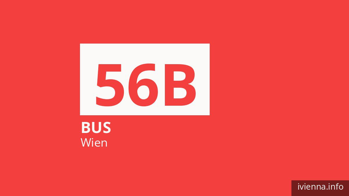 Bus 56B in Wien