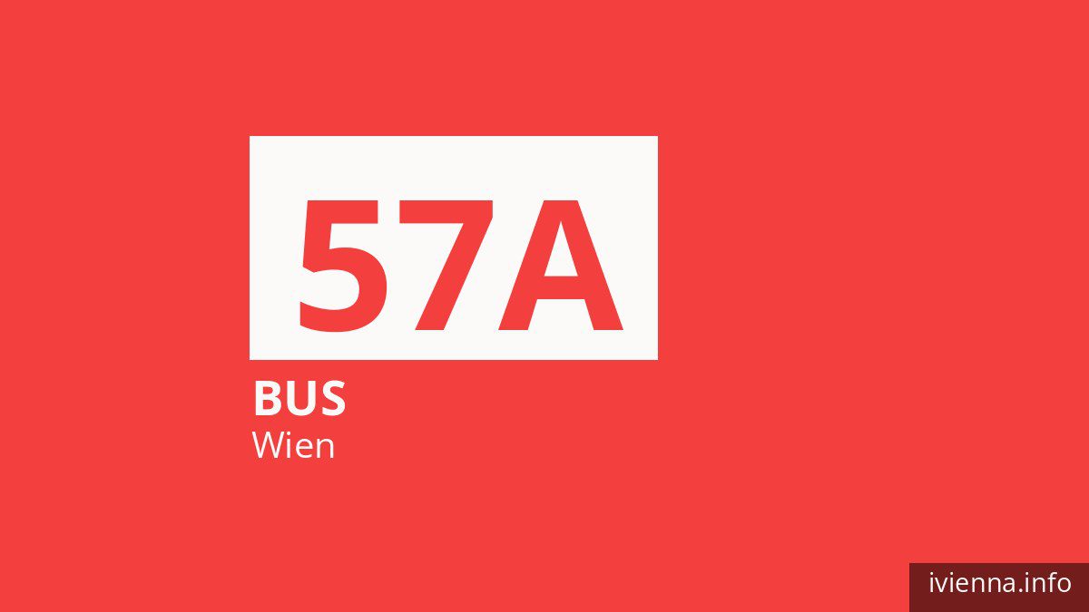 Bus 57A in Wien