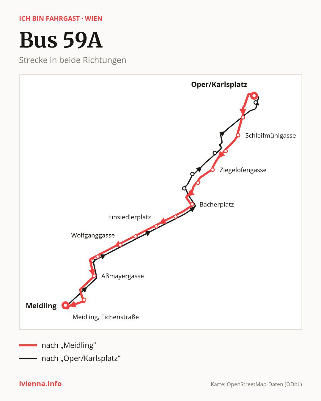 Bus 59A in Wien