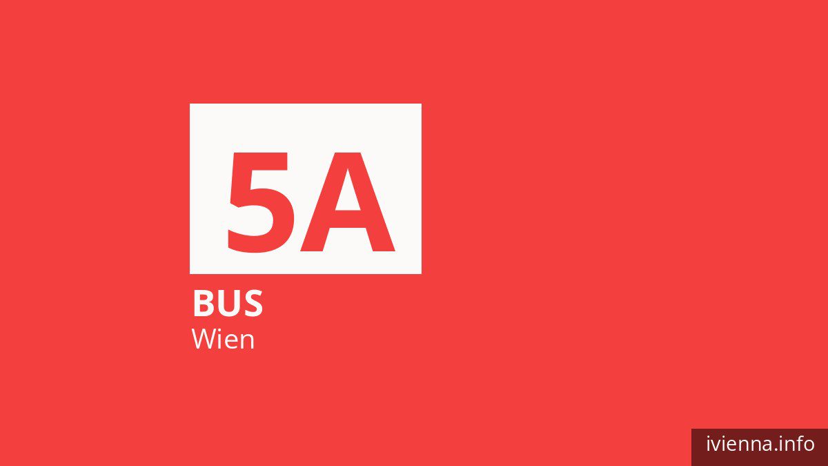 Bus 5A in Wien