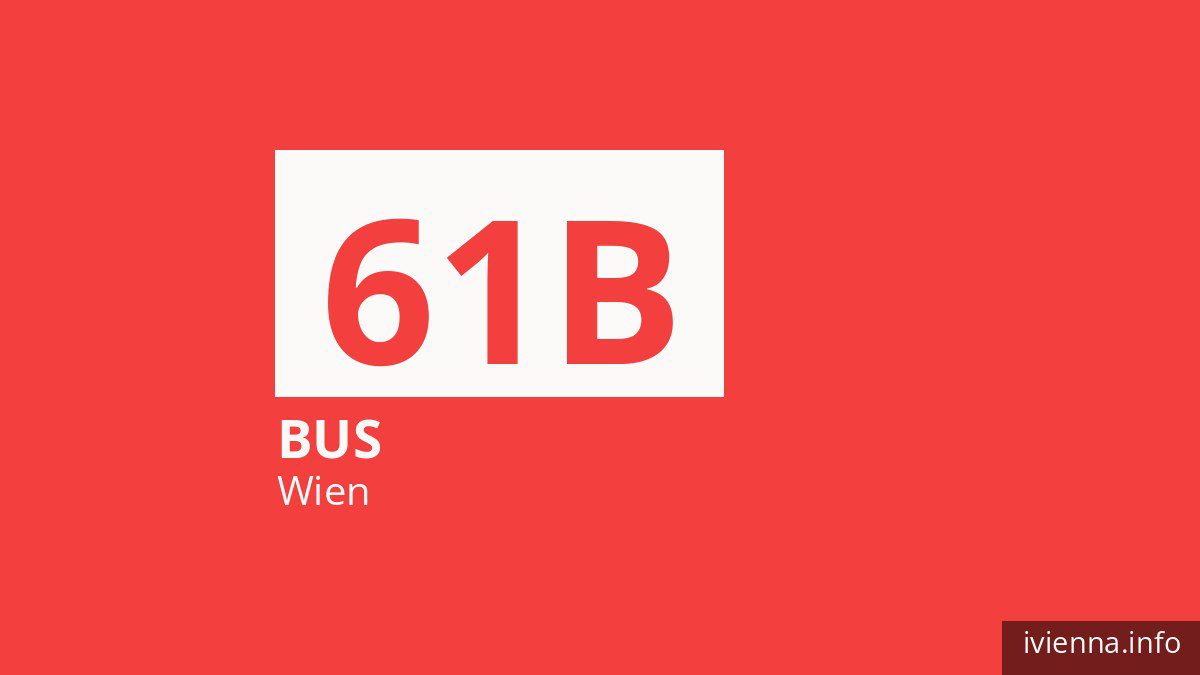 Bus 61B in Wien
