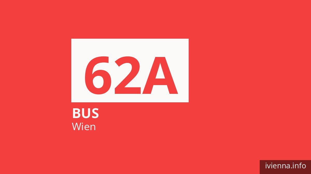 Bus 62A in Wien