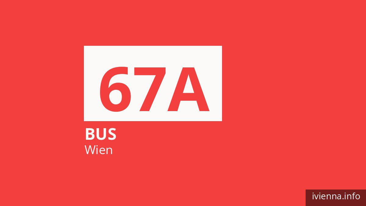 Bus 67A in Wien