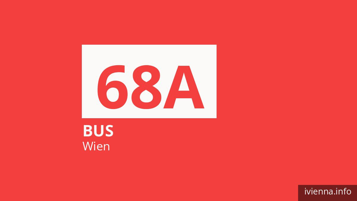 Bus 68A in Wien