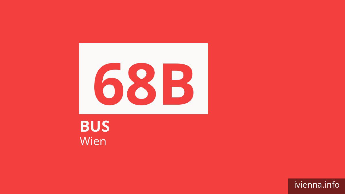 Bus 68B in Wien