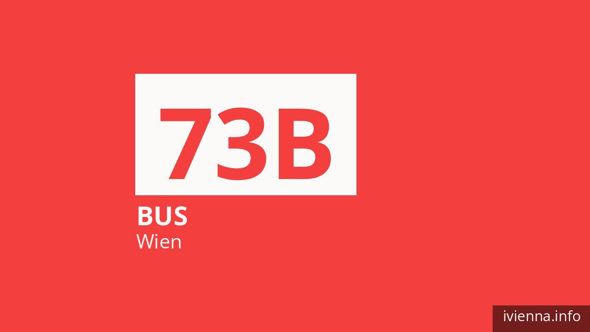 Bus 73B in Wien