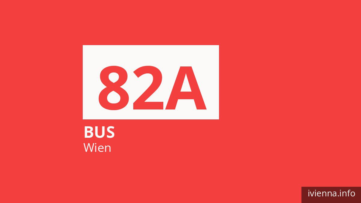 Bus 82A in Wien