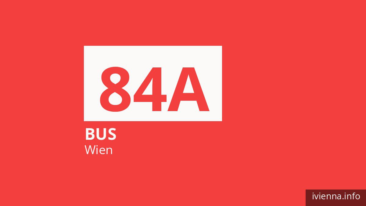 Bus 84A in Wien