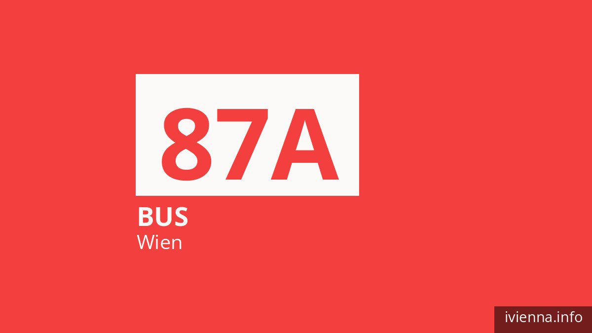 Bus 87A in Wien