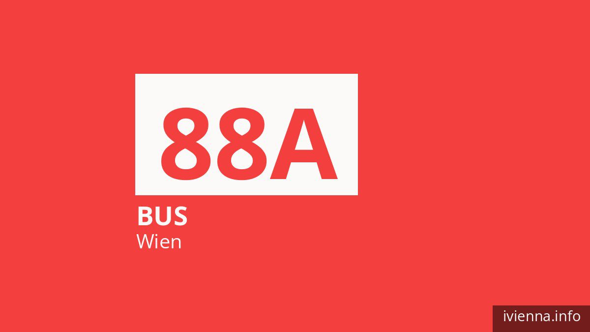 Bus 88A in Wien
