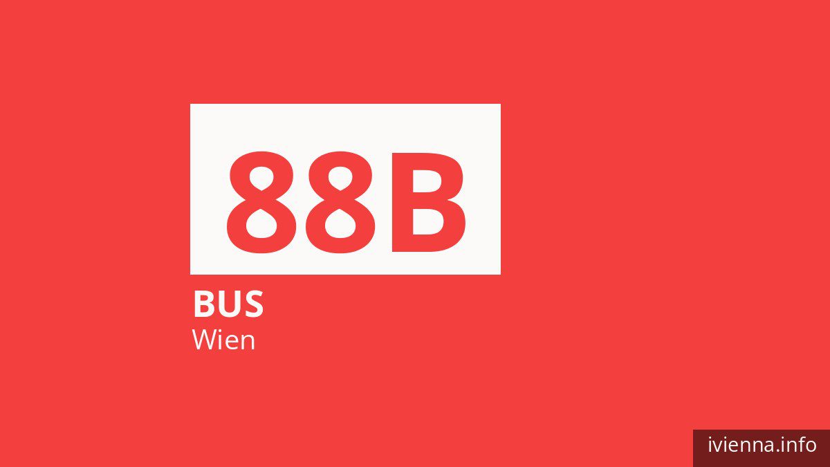 Bus 88B in Wien