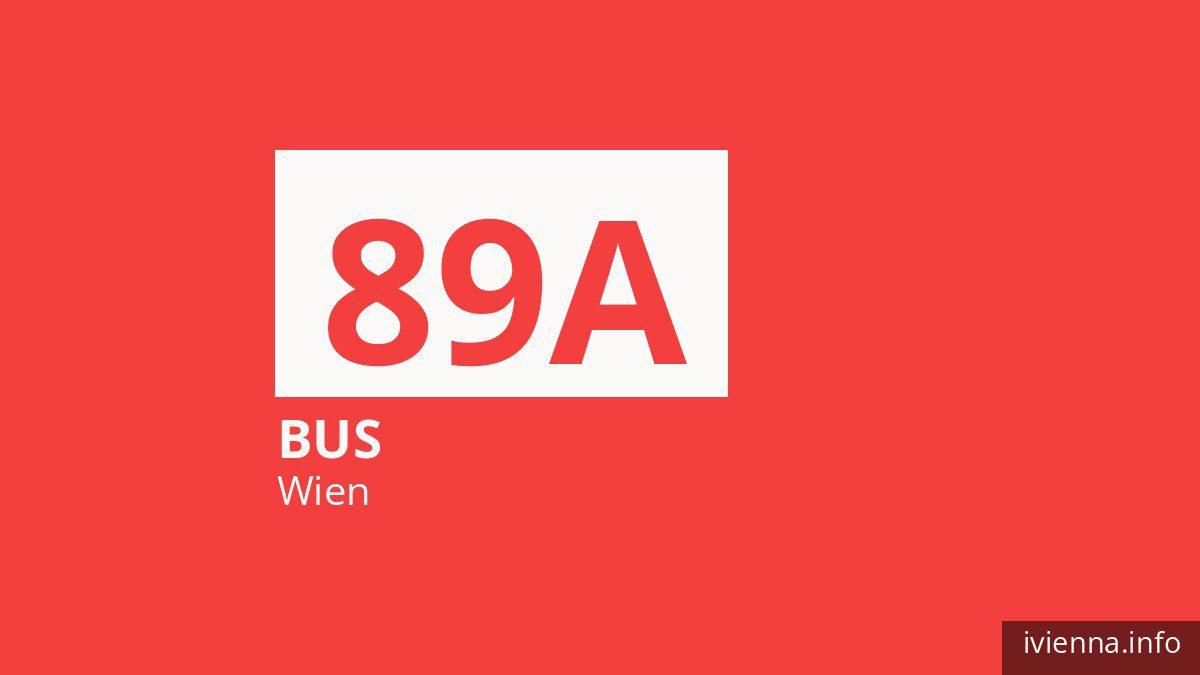 Bus 89A in Wien