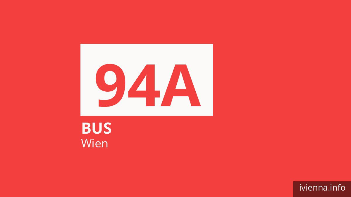 Bus 94A in Wien