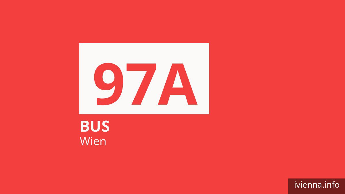 Bus 97A in Wien