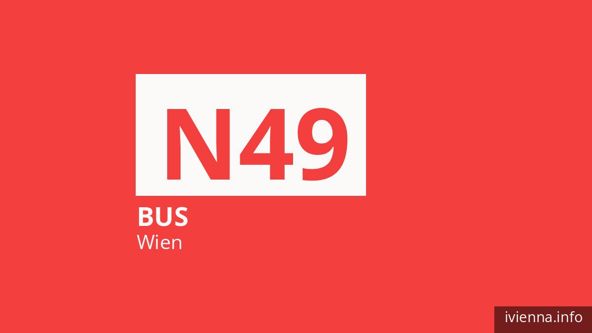 Nachtbus N49 in Wien