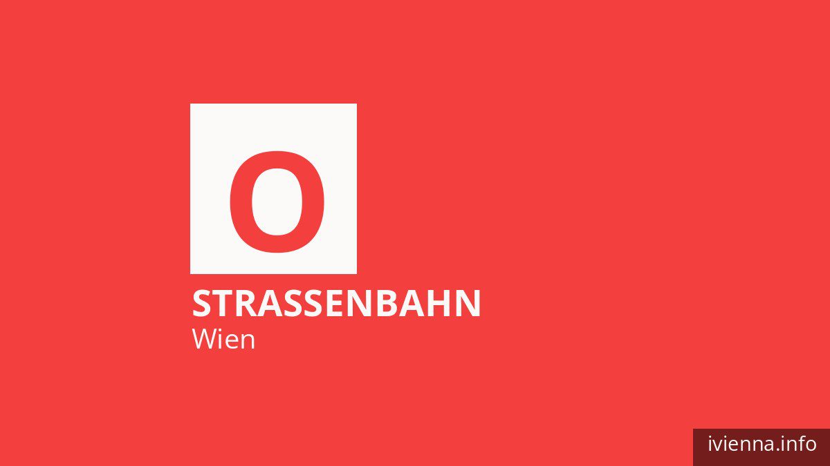 Straßenbahn O in Wien